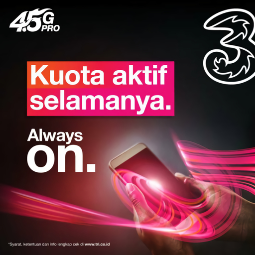 Paket Data 3 - AlwaysOn - AlwaysOn 2 GB