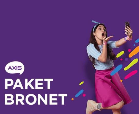 Paket Data AXIS - Bronet - BRONET 16 GB / 30 hari